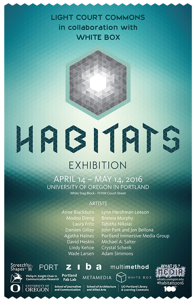 Habitats Exhibition Poster