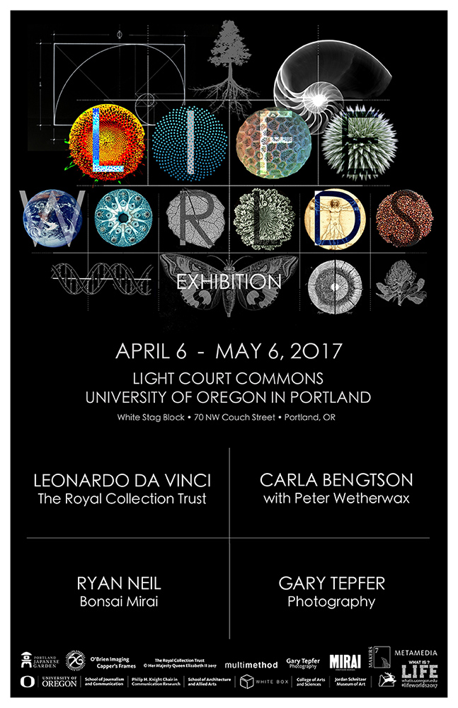 Lifeworlds Exhibition Poster